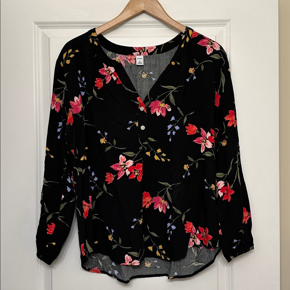 Old Navy Floral Blouse